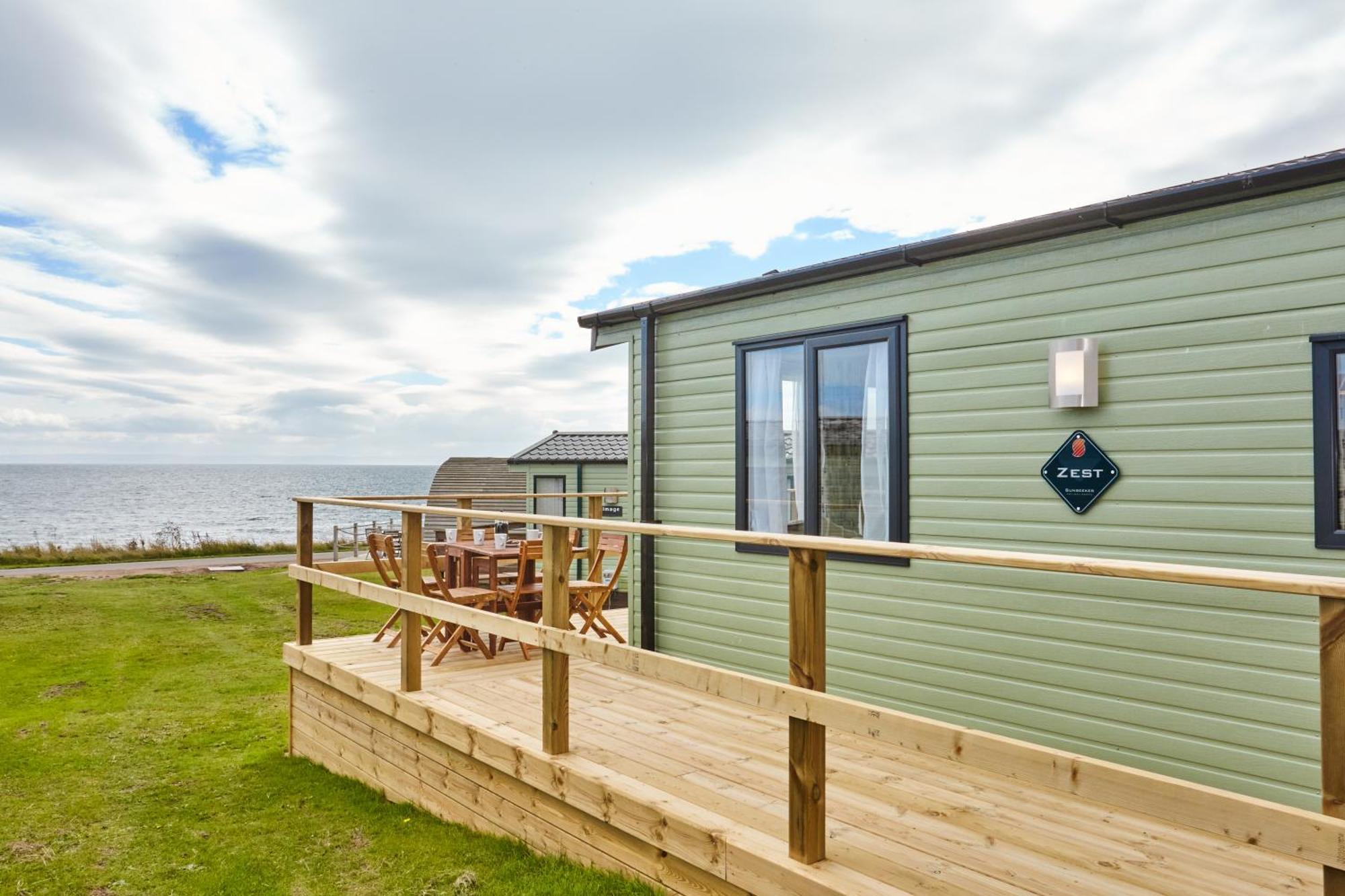 Sauchope Links Holiday Lodge And Glamping Park Crail Exterior foto